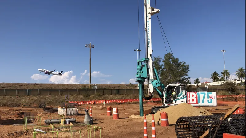 Maquinaria de cimentación profunda